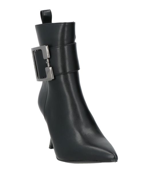 Gai Mattiolo Black Ankle Boots