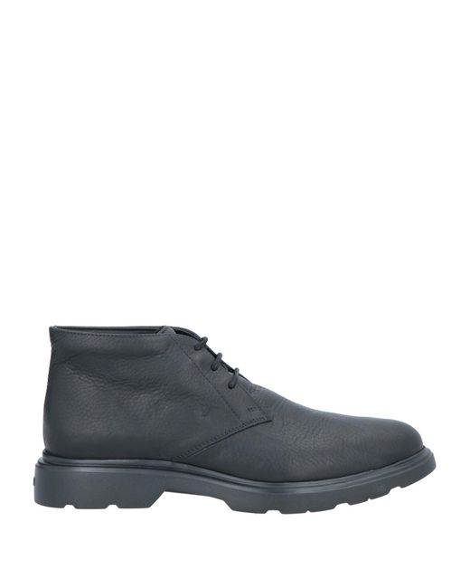 Hogan Gray Ankle Boots for men