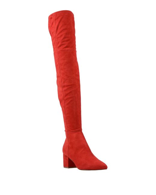 steve madden red boots