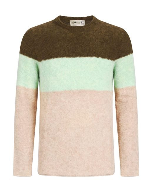 Pullover Irish Crone de hombre de color Green