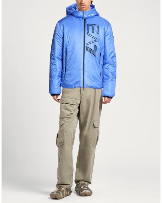 EA7 Blue Puffers for men