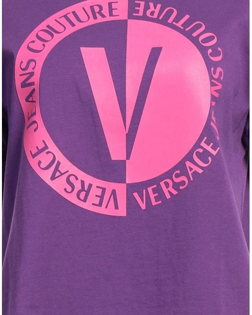 Camiseta Versace de color Purple