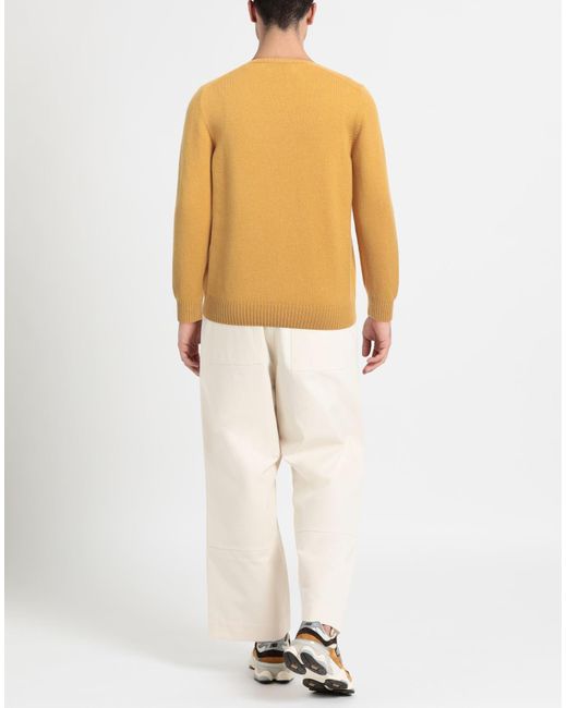 Gran Sasso Yellow Sweater for men