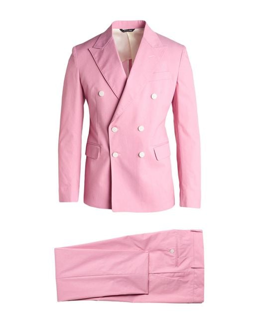 Traje Brian Dales de hombre de color Pink