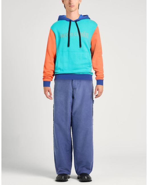 Jacob Cohen Blue Sweatshirt Cotton, Polyamide for men