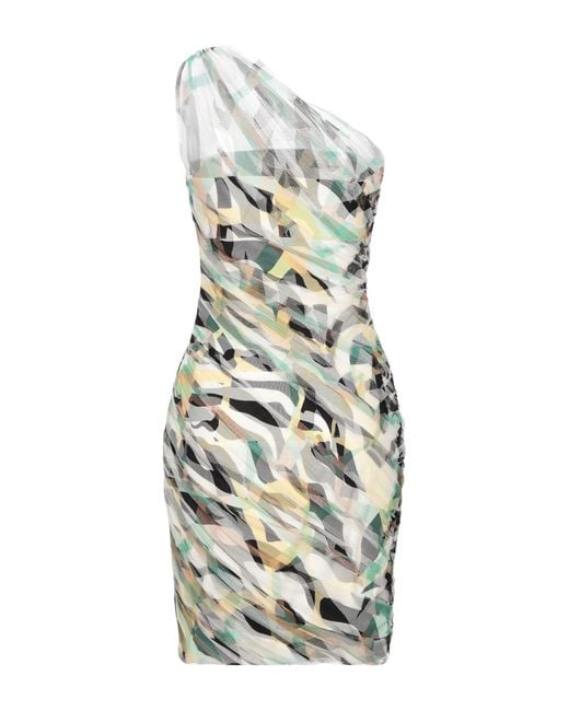 Roberto Cavalli White Short Dress