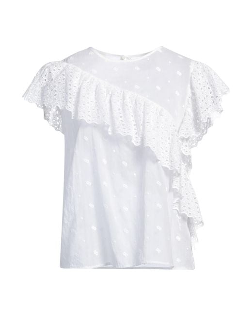 Isabel Marant White Top Cotton
