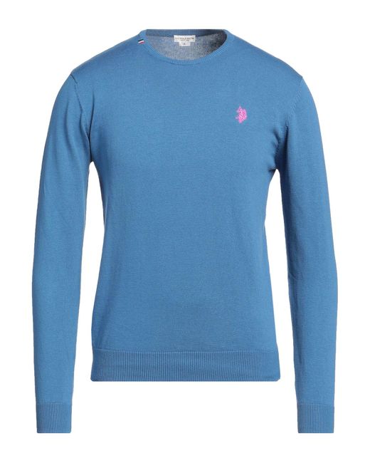 Pullover U.S. POLO ASSN. de hombre de color Blue