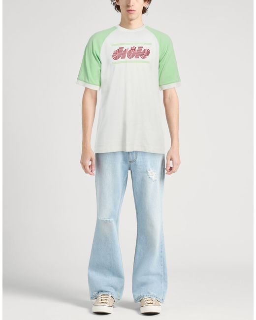 Drole de Monsieur Green T-Shirt Cotton for men
