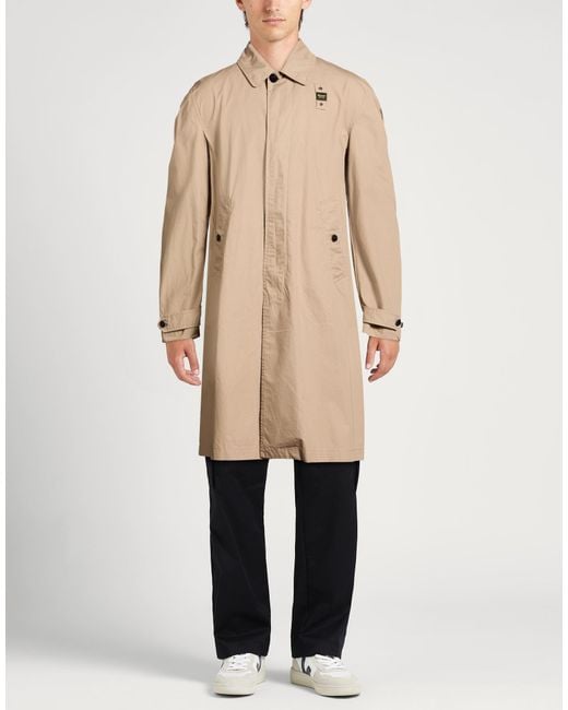 Blauer Natural Overcoat & Trench Coat for men