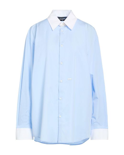 DSquared² Blue Sky Shirt Cotton