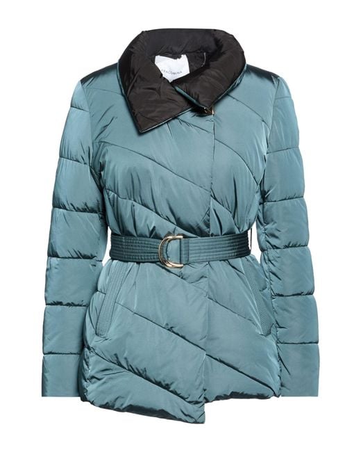 Fracomina Blue Puffer Nylon