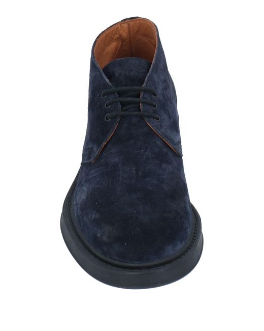 Frau Blue Ankle Boots for men