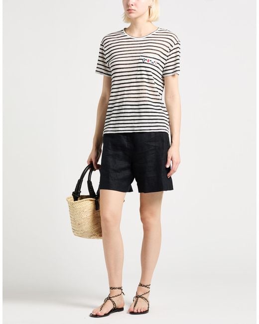 Forte White T-Shirt Linen