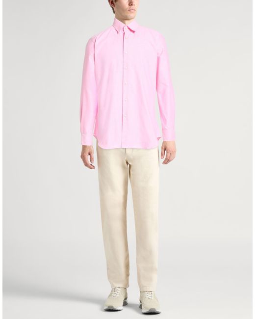 Xacus Pink Shirt Cotton for men