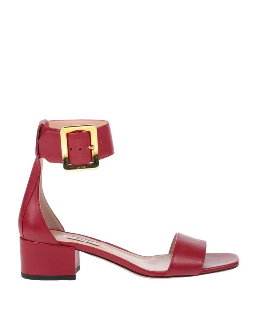 Bally Red Sandals