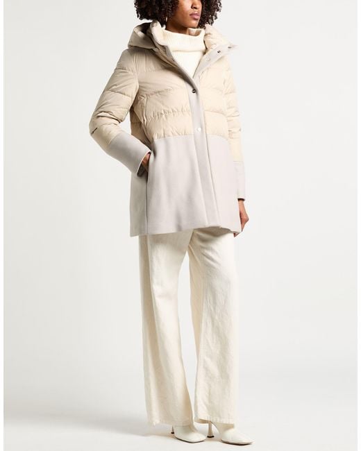 Herno Natural Puffer Polyamide, Virgin Wool