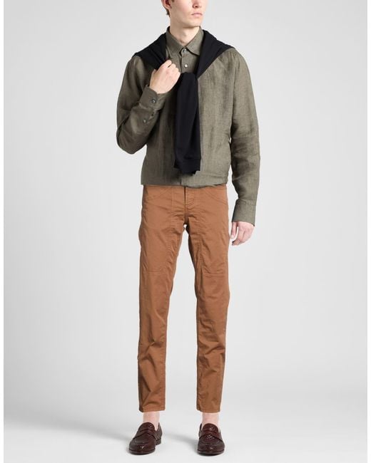 Jeckerson Brown Trouser for men