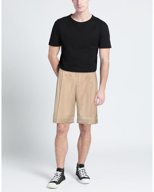MSGM Natural Shorts & Bermuda Shorts for men