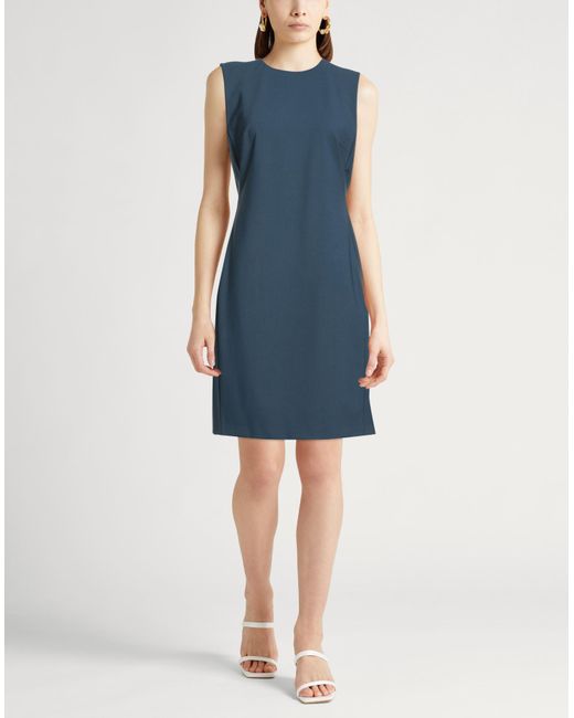 Theory Blue Mini Dress