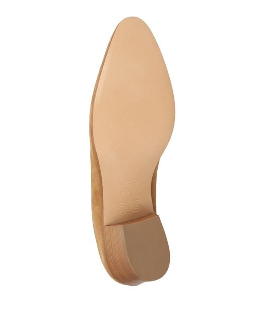 Casadei Brown Camel Mules & Clogs Leather