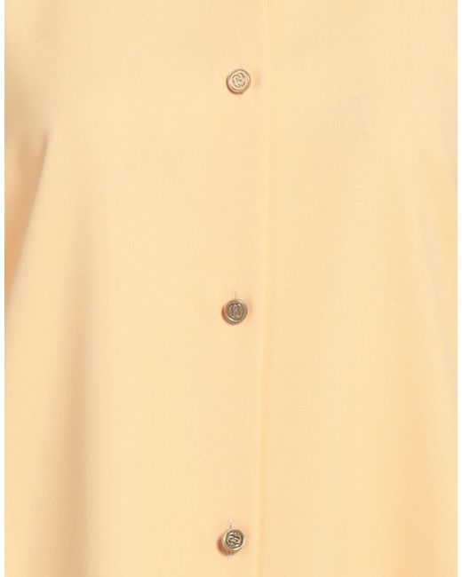 Bally Yellow Shirt Polyester, Virgin Wool