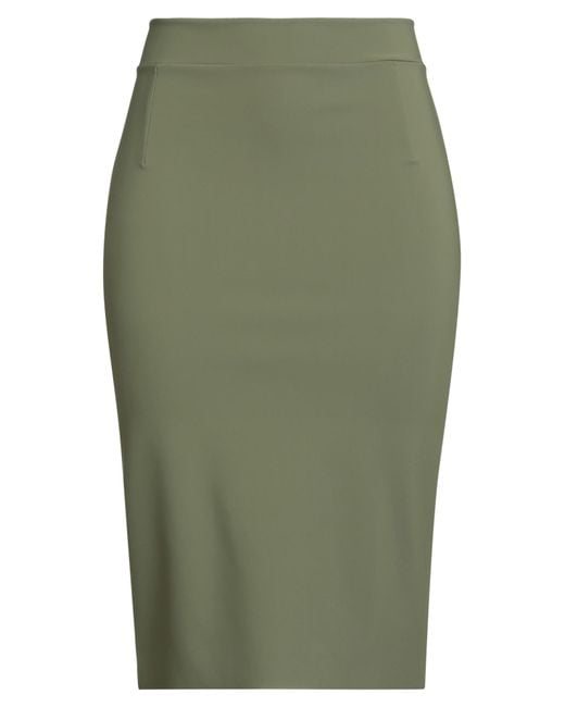 La Petite Robe Di Chiara Boni Green Midi-Rock