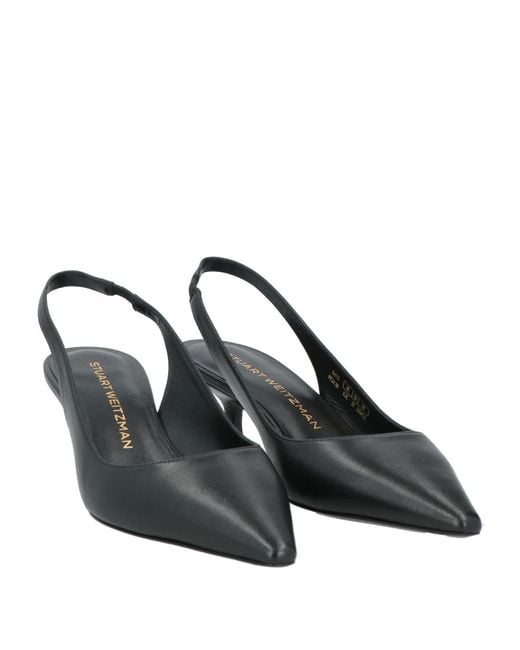 Stuart Weitzman Black Pumps Leather