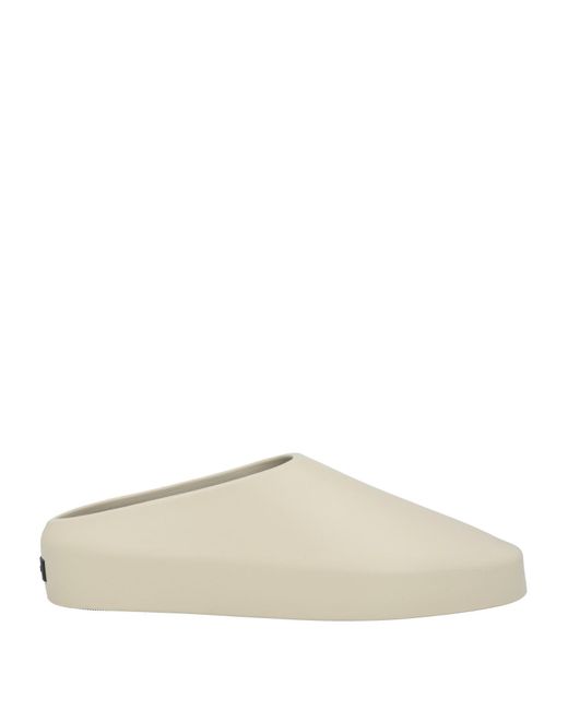 Fear Of God White Mules & Clogs for men