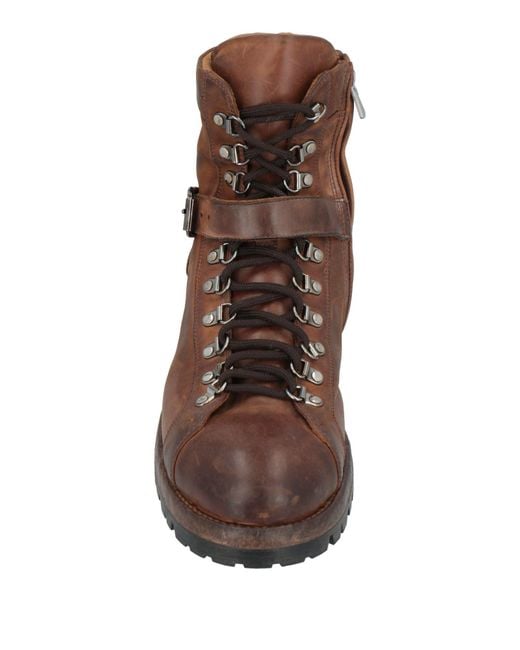 Eleventy Brown Ankle Boots for men
