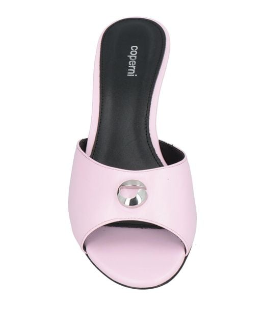 Coperni Pink Sandals Leather