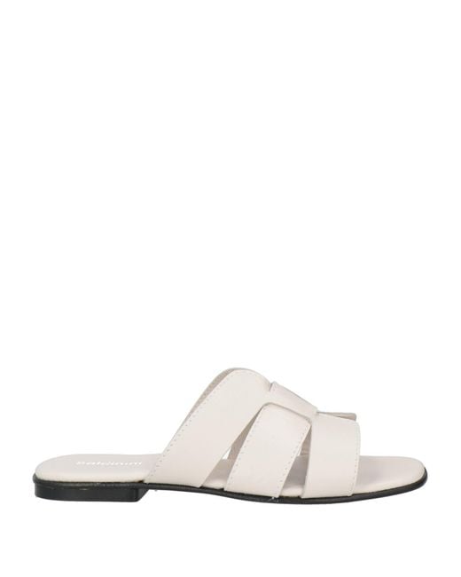 Baldinini White Sandale