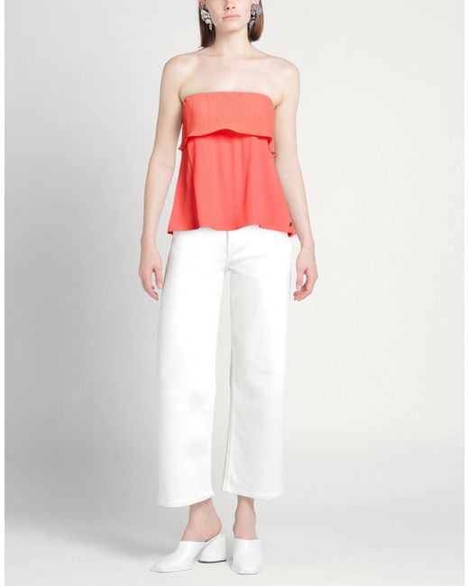 NUALY Pink Top Polyester