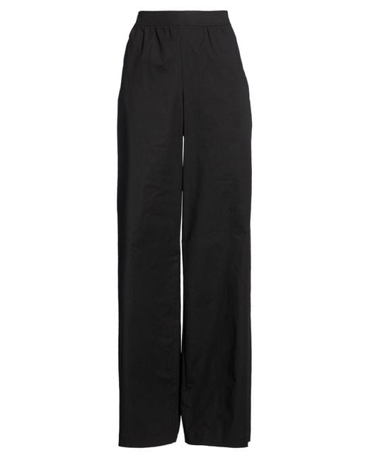 Boutique Moschino Black Pants Cotton, Elastane