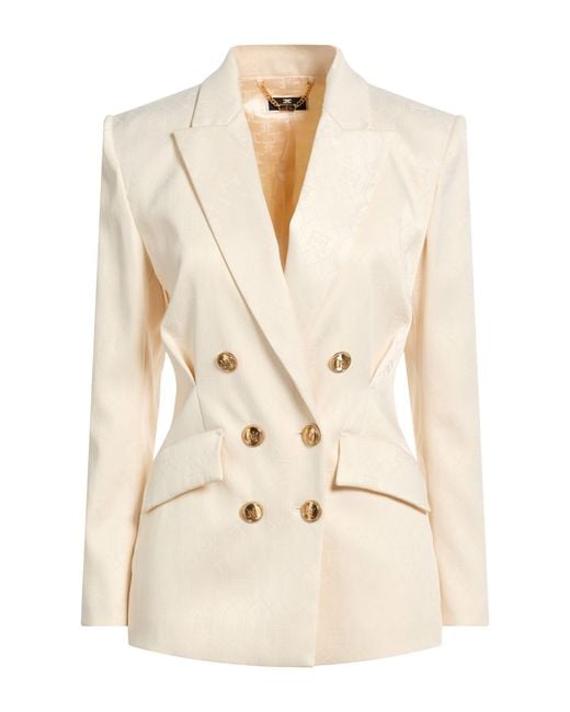 Elisabetta Franchi Natural Blazer