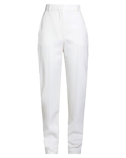 McQueen White Trouser