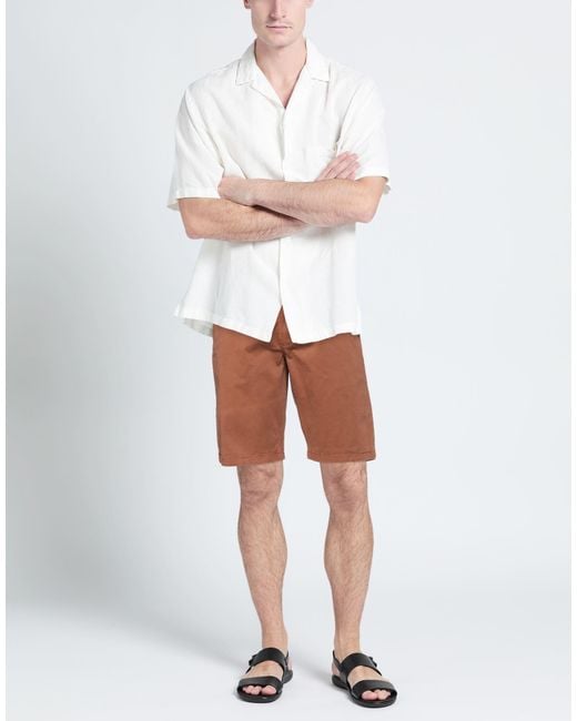 Impure Brown Shorts & Bermuda Shorts for men