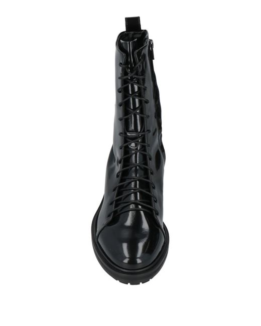 Aeyde Black Ankle Boots Leather