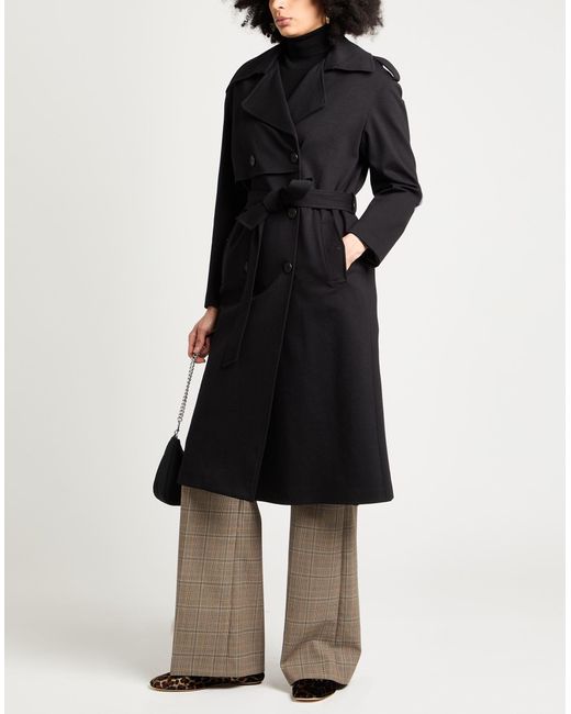 Manila Grace Blue Jacke, Mantel & Trenchcoat