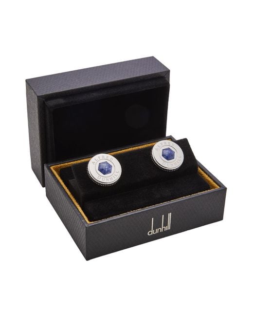 Gemelli E Fermacravatte di Dunhill in Metallic da Uomo