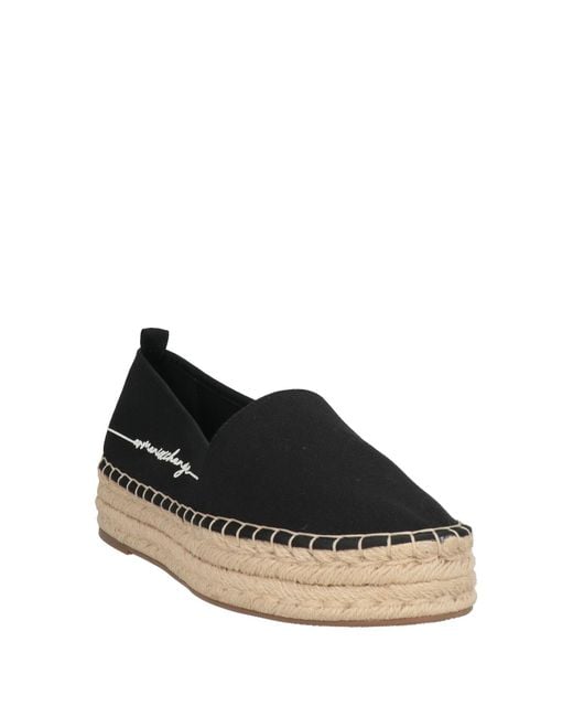 ARMANI EXCHANGE Black Espadrilles