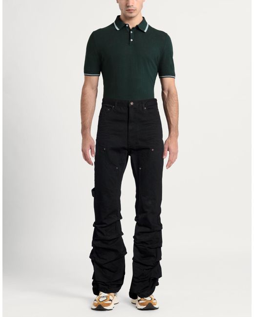 we11done Black Jeans for men