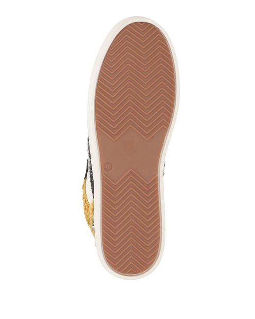 Emanuélle Vee Natural Sneakers Leather