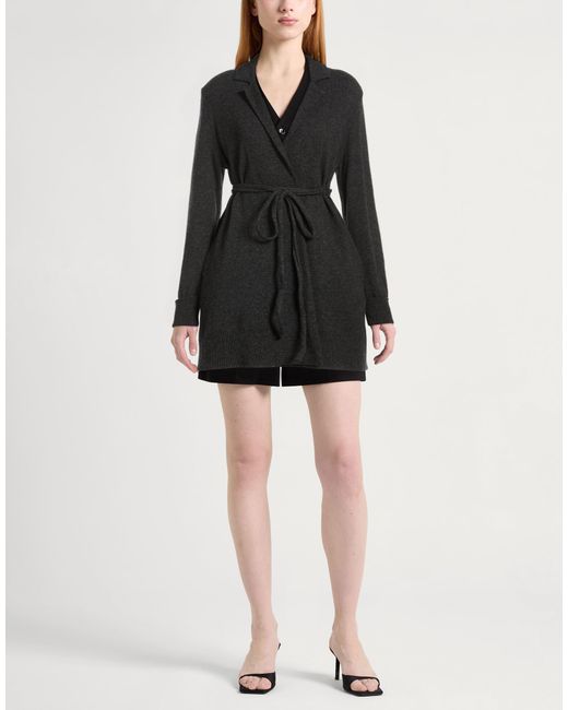 Alpha Studio Black Strickjacke