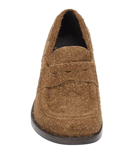 Ash Brown Loafers Leather