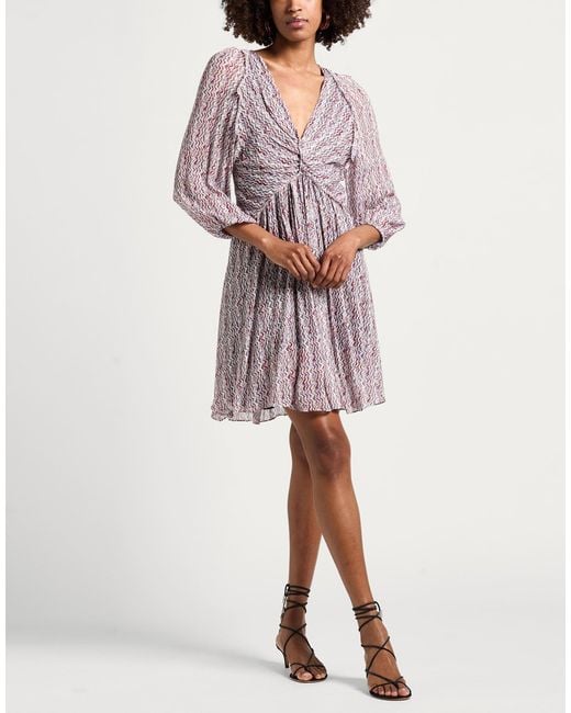 IRO Purple Mini Dress