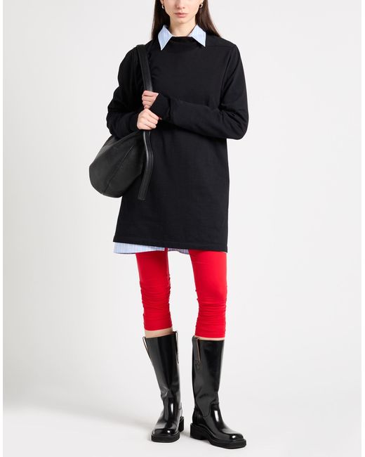Raf Simons Red Leggings