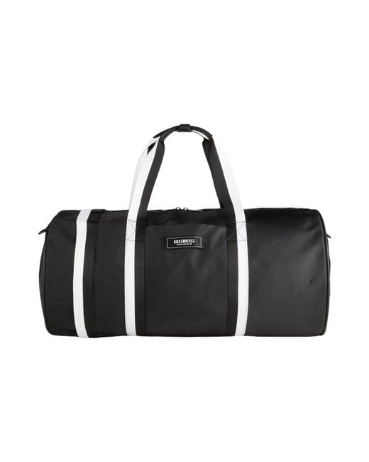 Bikkembergs Black Duffel Bags for men