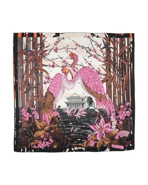 Ferragamo Pink Scarf