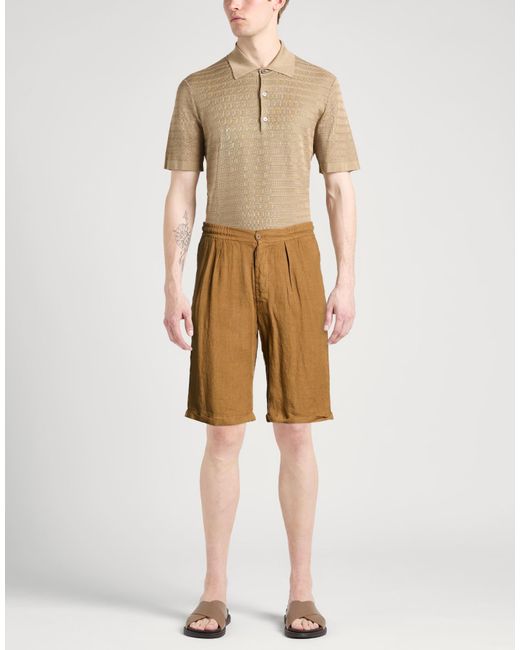 Alpha Studio Natural Shorts & Bermuda Shorts for men